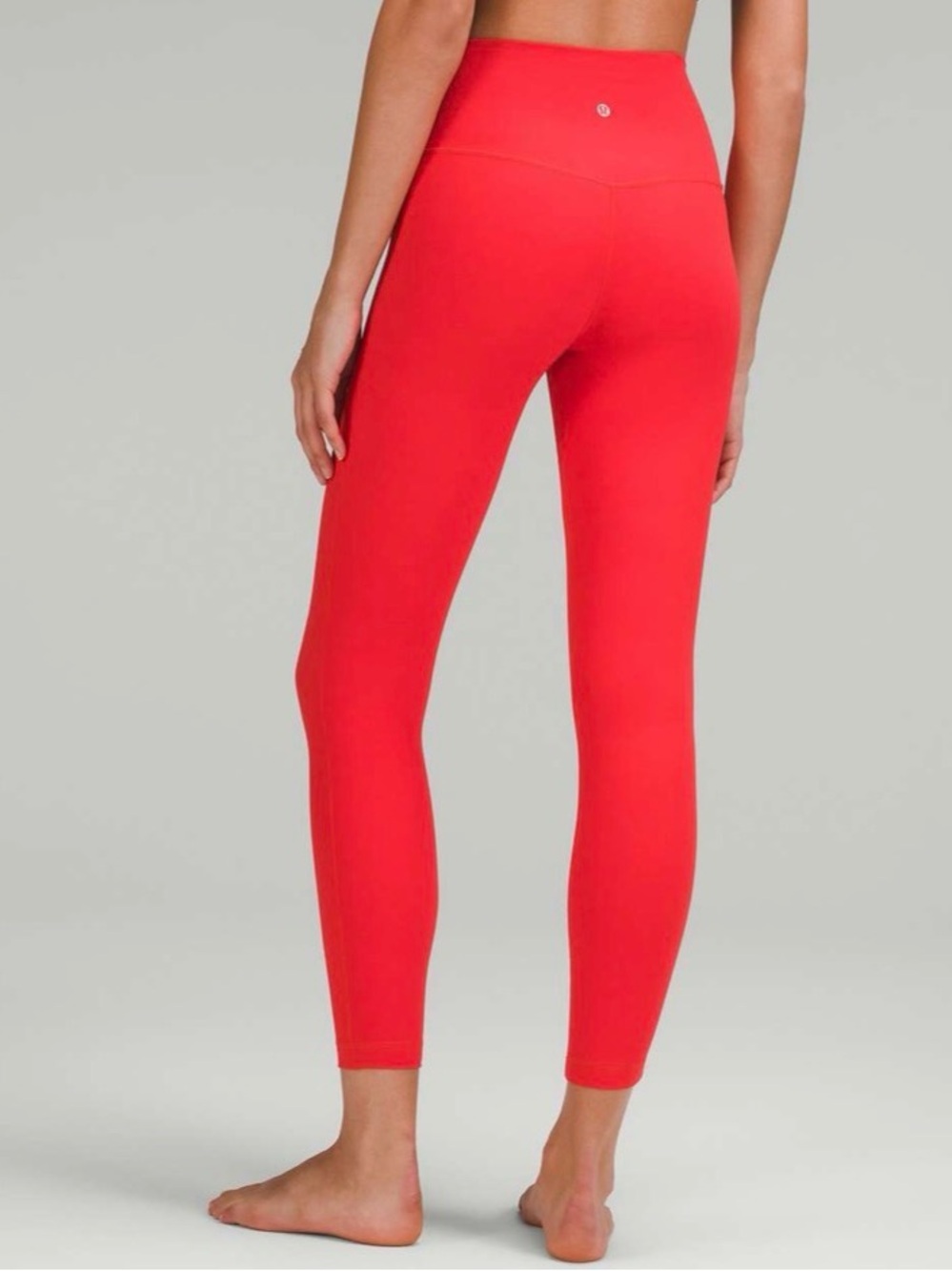 lululemon athletica Bright Red High-Rise Leggings